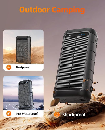 Solar Charger, 59800mAh Portable Power Bank - Image 7