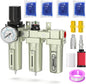 Industrial Grade 3-Stage Air Drying System, 3/4" NPT by BOGERDACK