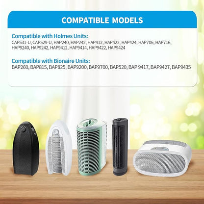 DerBlue 6pcs Replacement Filters Compatible - Image 2