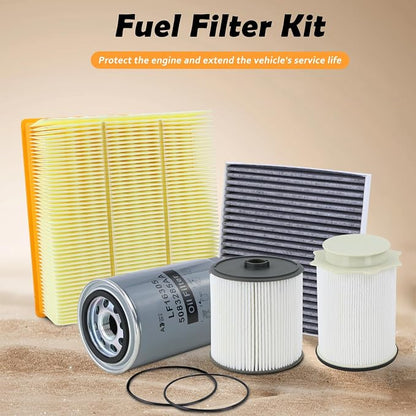 Fuel Filter Water Separator and Oil/Air Filter Set Fit - Image 2