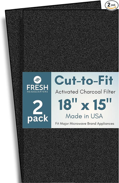 Activated Carbon Microwave Charcoal Filters by FreshHeadquarters