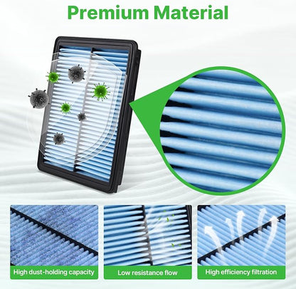 2PCS CA11942 Engine Air Filter Fit - Image 3
