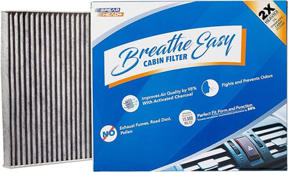 Spearhead Odor Defense Breathe Easy AC & Heater Cabin Filter | Fits 2002-08 by SPEARHEAD