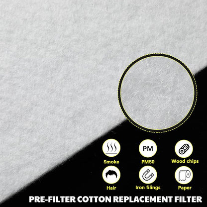 10 Pcs Pre-filter Cotton Replacement - Image 3