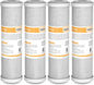 Membrane Solutions 5 Micron 2.5" x 10" CTO Carbon Block Water Filter Cartridge by MembraneSolutions