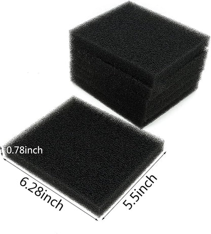 ALEGI Aquarium Bio Sponge Fitler Media, 6.28 x 5.5 x 0.78 Inch Fish Tank Filter - Image 2