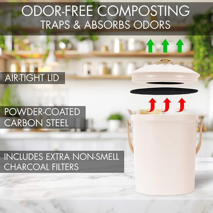Beautiful Kitchen Compost Bin - Image 6