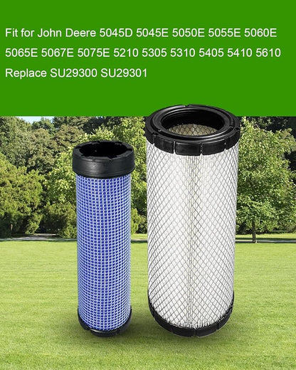 Air Filters Fit for John Deere SU29300 SU29301 5045D 5045E 5050E 5055E 5060E - Image 5