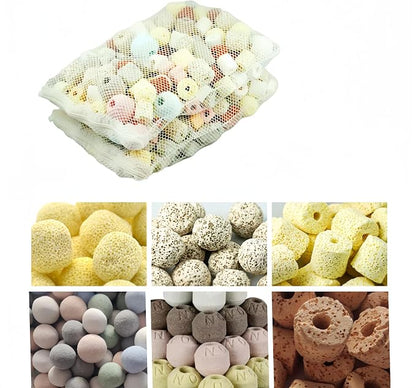 1000g, 2.2lb【No ore】 Aquarium bio Media, 6 in 1 Ceramic Filter Media by Unknown