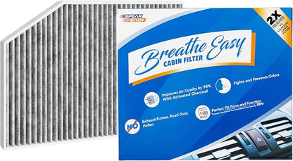 Spearhead Odor Defense Breathe Easy AC & Heater Cabin Filter | Fits 2/3/4 Series by SPEARHEAD