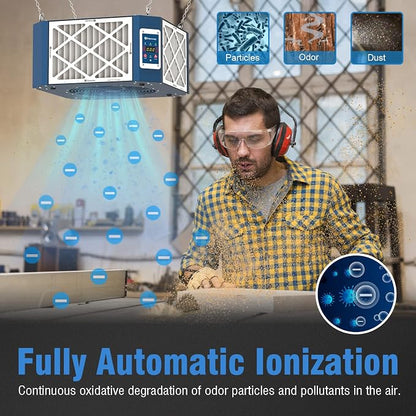 360° Woodshop Air Filtration System Woodworking - Image 2
