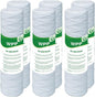 20 Micron String Wound Whole House Water Filter 10" x 2.5", 10-inch Universal by Vegebe