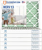 Filters Fast 18x20x2 Pleated Air Filter Merv 13, 2 Inch AC Furnace Air Filters by FiltersFast