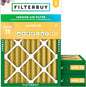 Filterbuy 23.25x29.25x4 Air Filter MERV 11 Superior Pet & Allergy Defense by Filterbuy