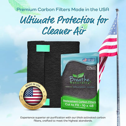 Breathe Naturally Universal Cut To Fit Carbon Activated Air Filter - Image 2