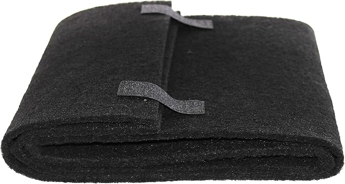 Cut to Fit Activated Carbon Filter Sheet 10x49" Compatible by LifeSupplyUSA