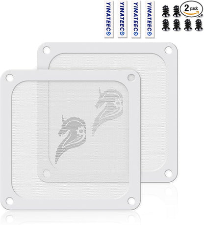 120mm PC Dust Filter Fan Filter Computer Fan Grills Dust Mesh Magnetic Frame PC by YIMATEECO