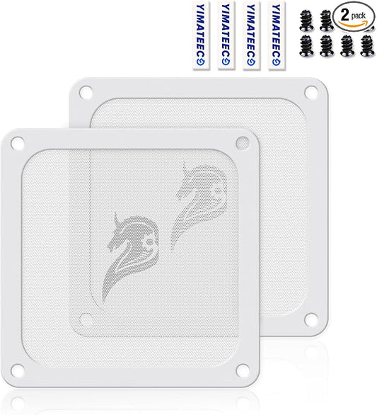 120mm PC Dust Filter Fan Filter Computer Fan Grills Dust Mesh Magnetic Frame PC by YIMATEECO