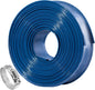 Pool Backwash Hose 1 1/2 inch × 25 ft Thicken Blue Water Discharge Pipe Lay by ZY-hosetube