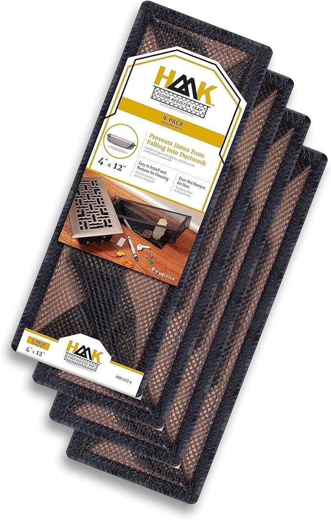 HAAK - Floor Vent Cover Trap, Durable Screen That Attaches Easily to Vent Covers - Image 4