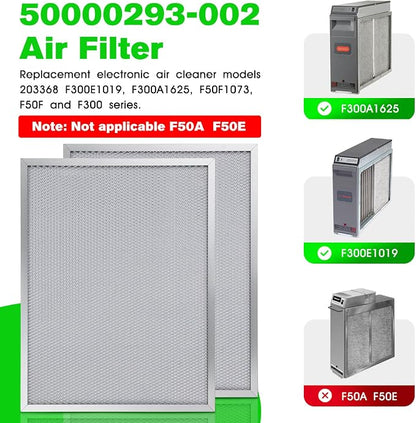 50000293-002 Post Filter 203368 F50F F300E Air Filter 16" X 12.5" Compatible - Image 2