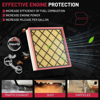 BDFHYK CA10990 Engine Air Filter Compatible - Image 3
