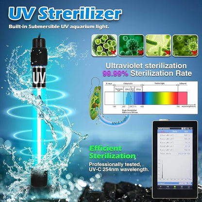 Aquarium U-V Filter Dual Spout 600GPH - Image 4