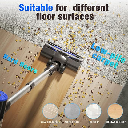 Cordless Vacuum Cleaner, Upgraded 40Kpa Stick Vacuum Cleaners - Image 6