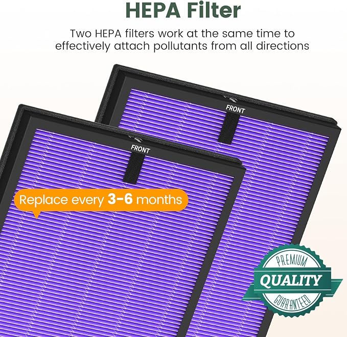 HY4866 True HEPA Replacement Filters Compatible - Image 6