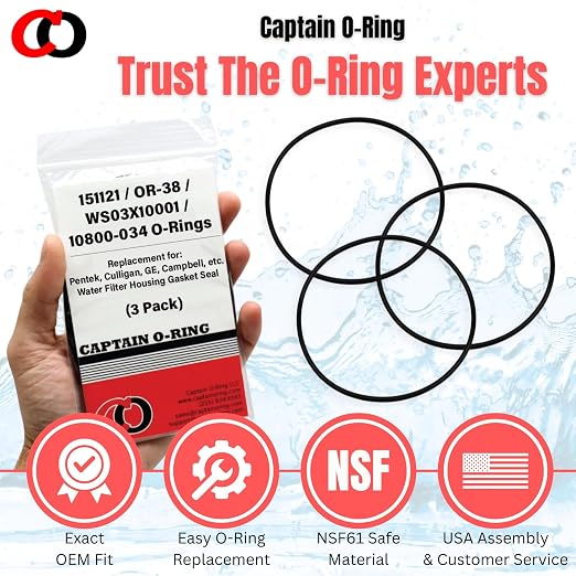 Captain O-Ring - Replacement 151121 / OR-38 / WS03X10001 / 10800-034 O-Rings - Image 6