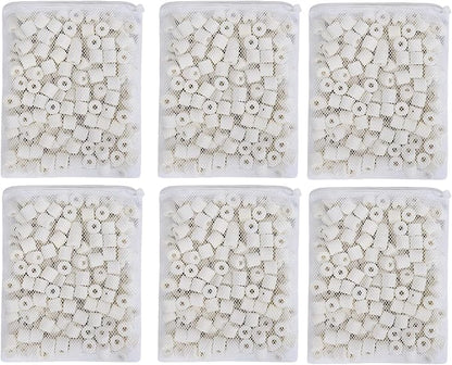 JIHAQUA Aquarium Bio Ceramic Rings 6 lbs Filter Media by JIHAQUA