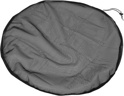 Rain Mesh Cover, Mesh Cover for Rain Barrels, Drawstring Leaf Filter Water - Image 8
