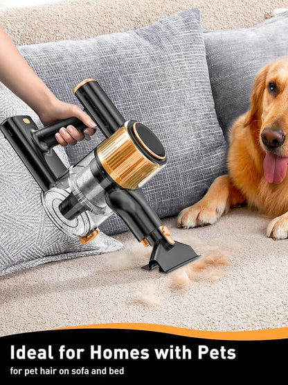 Cordless Vacuum Cleaner, 40Kpa 8 in 1 Powerful Suction Lightweight Stick Vacuum - Image 5