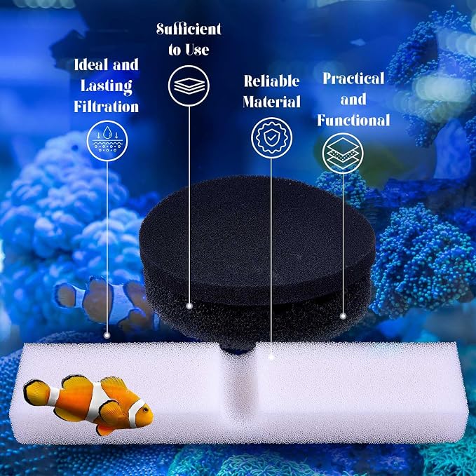 24 Pcs Aquarium Filter Media Kit Compatible - Image 4