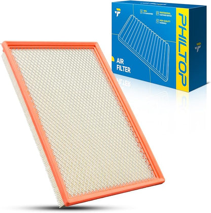 PHILTOP Engine Air Filter, CA12375 Compatible by PHILTOP
