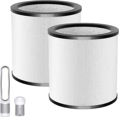 Updated TP01 Filter, 360 Glass HEPA Filter Replacement by Amalfy