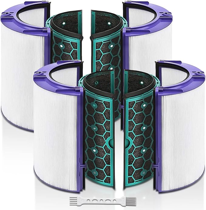 2 Pack Replacement True Filter for Dyson TP04 TP06 TP07 TP09 TP10 HP04 HP06 by Katerelis
