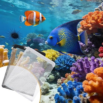 Grevosea 20 Pcs Aquarium Filter Media Bags, Fish Tank Coarse Mesh Bags 5.91 x - Image 6