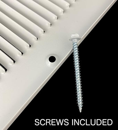 Fits 26x10 Duct Opening | Steel Return Air Grille by Handua | Vent Cover Grill - Image 4
