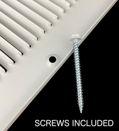 Fits 24x10 Duct Opening | Steel Return Air Grille by Handua | Vent Cover Grill - Image 4
