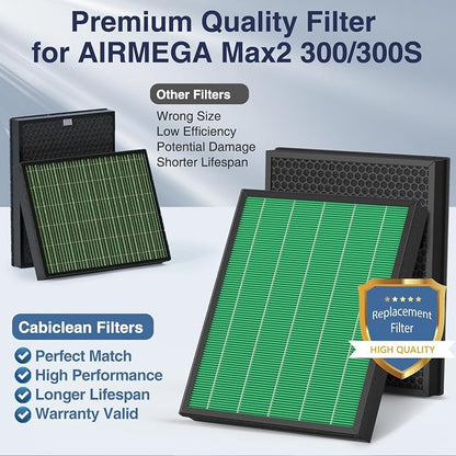 300/300S Replacement Filter for Coway AIRMEGA Max2 300/300S Combined - Image 5