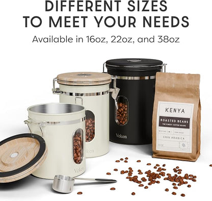 Veken Coffee Sugar Canister - Image 6
