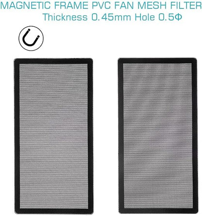 360mm 120mm x 2 PC Fan Dust Mesh Filter 4.72inch PVC Computer PC Case Dust - Image 3