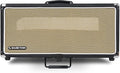 Sound Town Vintage 4U Amp Rack Case, 12.5" Depth with Rubber Feet, Dust Cover, Kickstand, Black (STVRC-4BK)