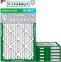 Filterbuy 12x25x1 Air Filter MERV 8 Essential Dust & Allergy Defense, by Filterbuy