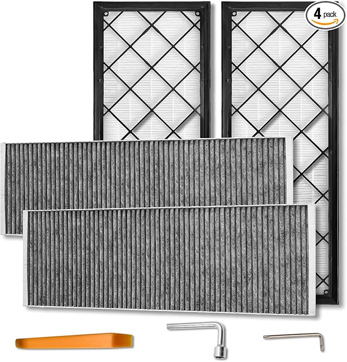 HEPA Carbon Air Filter Kit Compatible by CYBERBEANS%C2%AE
