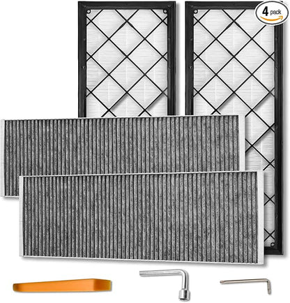 HEPA Carbon Air Filter Kit Compatible by CYBERBEANS%C2%AE