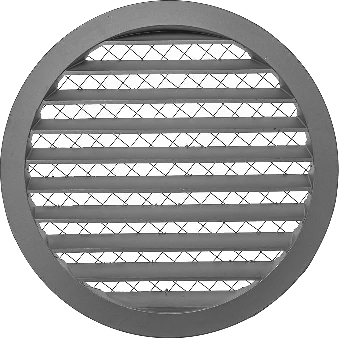 Repa Market 10" Inch Aluminum Gray Soffit Air Vent Cover by RepaMarket