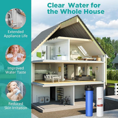20 x 4.5 Inch 5 Micron String Wound Sediment Water Filter Cartridge, SimPure - Image 7