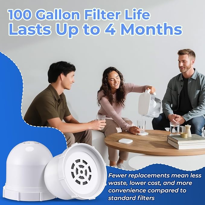 1 Pack Upgraded Water Pitcher Replacement Filter Compatible - Image 5